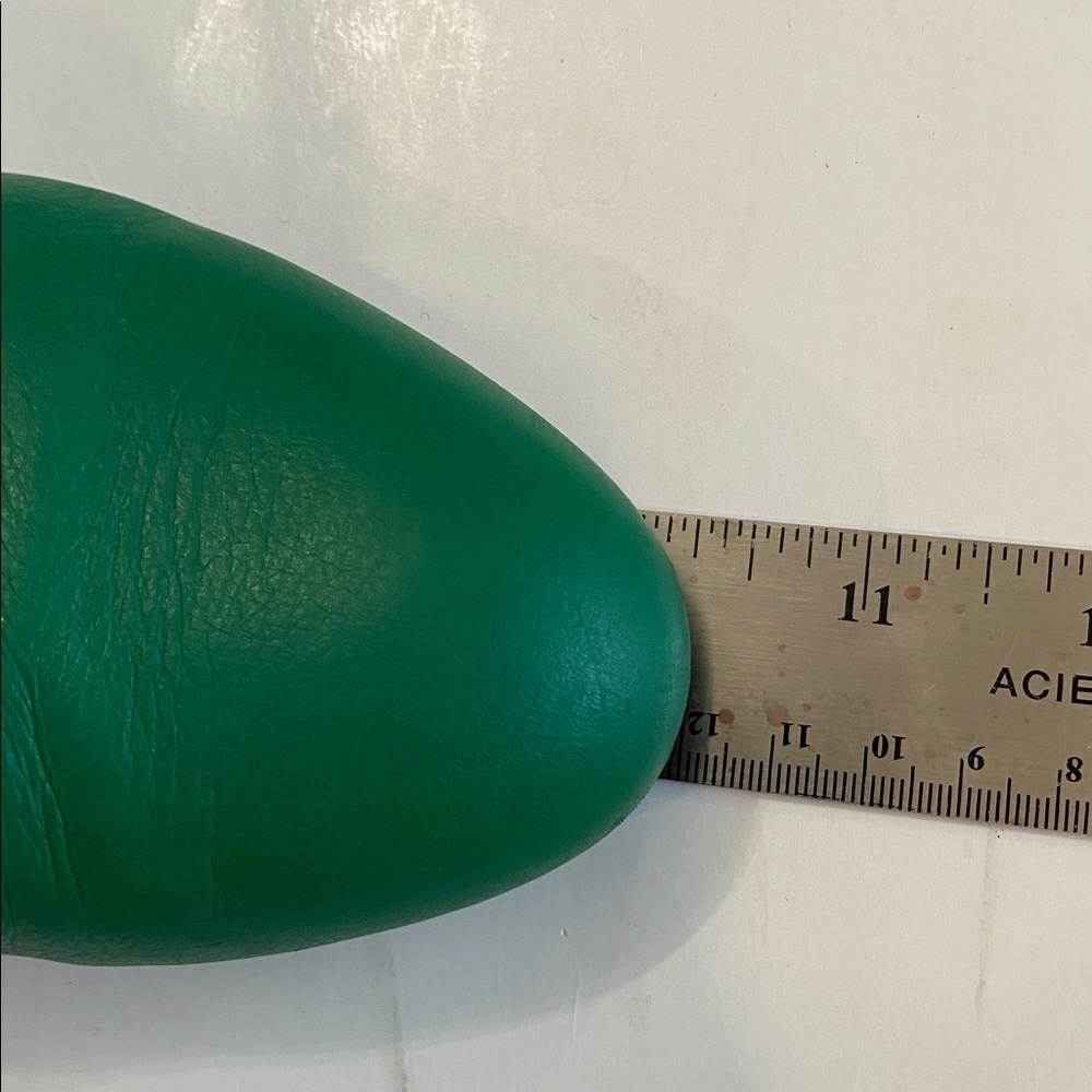 American Apparel Vintage Bobby Leather Lace-up Shoe Loafers Size 9 Green - Picture 15 of 16